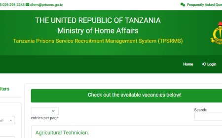 Ajira za Magereza 2025 Magereza – ajira.magereza.go.tz