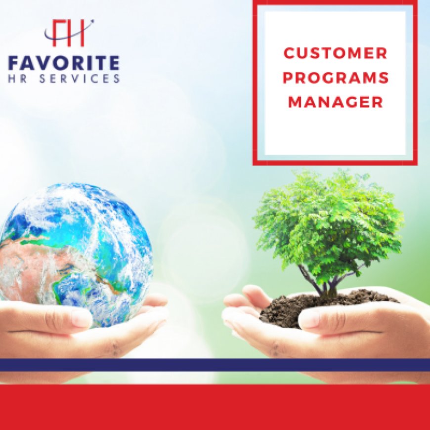 Customer Programs Manager